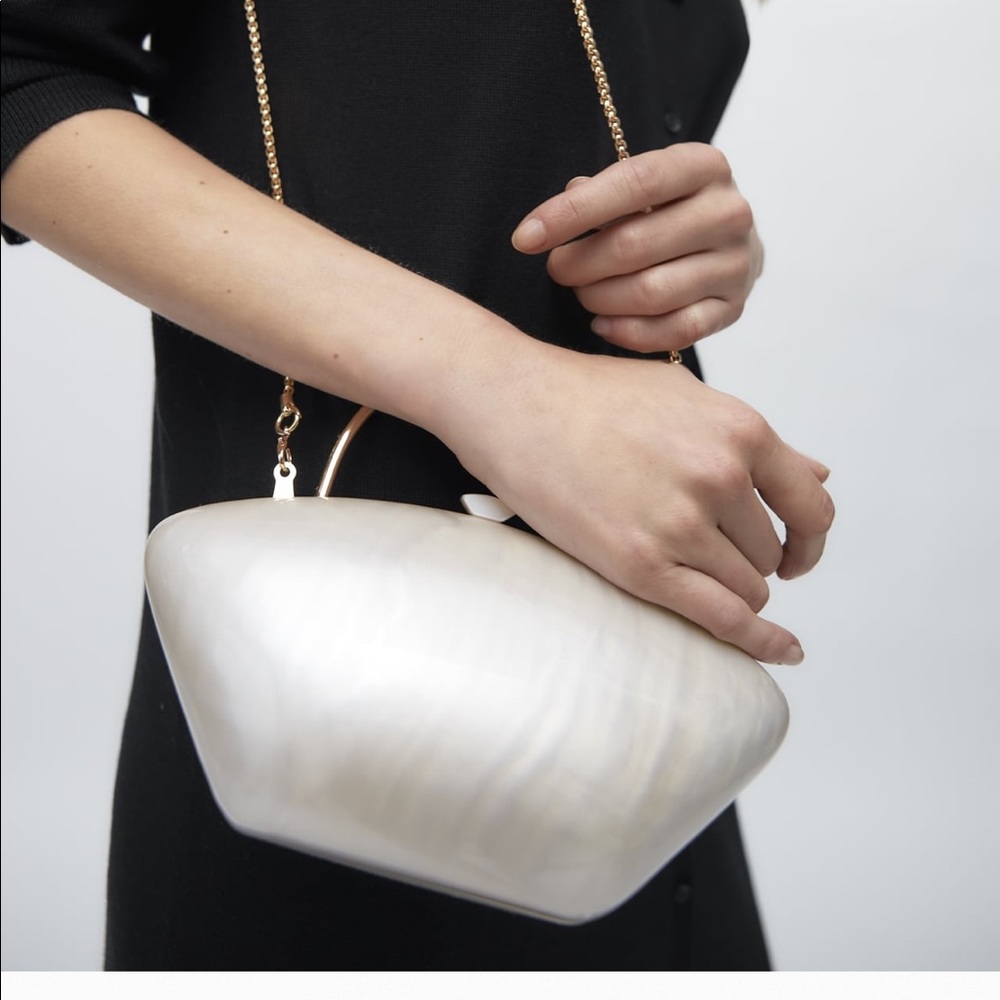 Pearl minaudiere zara